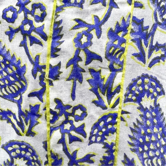 Roberta Roller Rabbit Lightweight Pineapple High Rise Lounge Pants - Picture 5 of 9